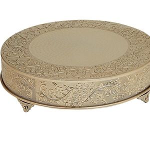 22” Gold Cake Stand